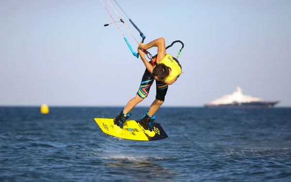 Kite Surfer Actie — Stockfoto