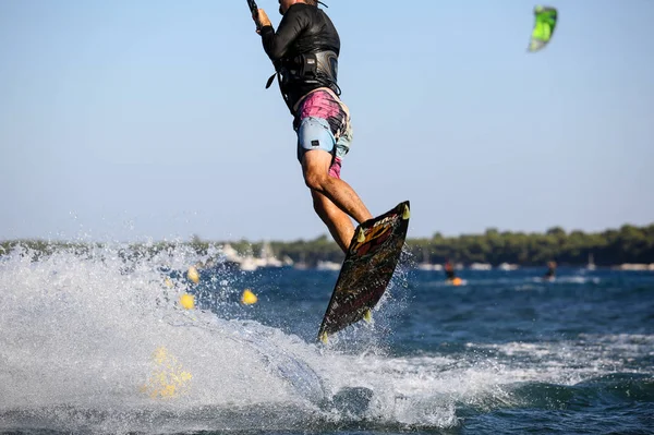 Kite Surfař Akci — Stock fotografie