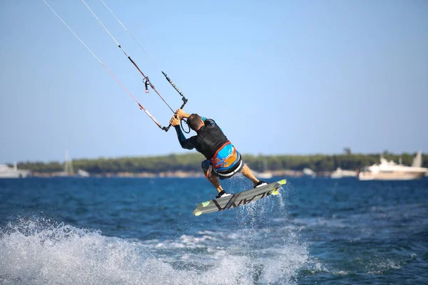 Kite Surfer Actie — Stockfoto