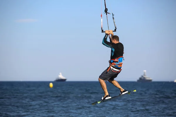 Kite Surfer Actie — Stockfoto