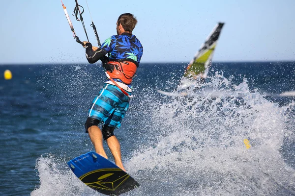 Kite Surfer Actie — Stockfoto