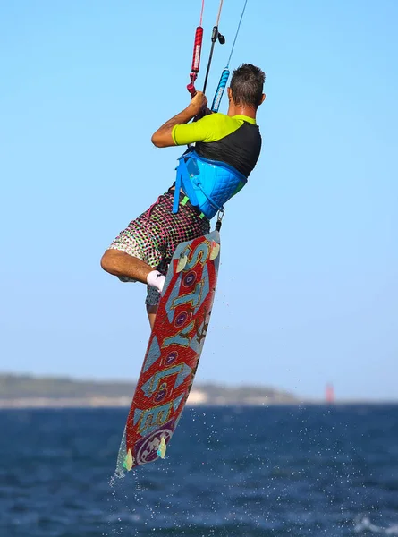 Cometa Surfista Acción —  Fotos de Stock