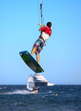 Uçurtma sörfçü eylem