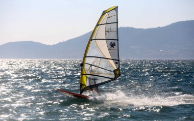 Uçurtma sörfçü eylem