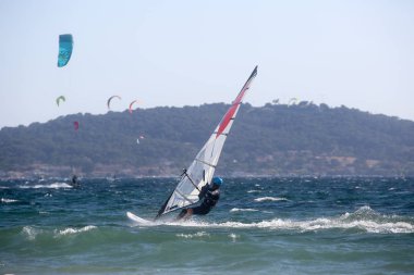 Uçurtma sörfçü eylem