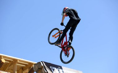 dağ bisikletçileri eylem 