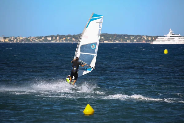 Kite Surfista Ação — Fotografia de Stock