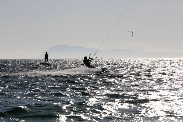 Kite Surfer Action — Stock Photo, Image