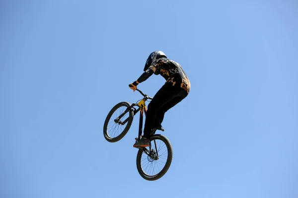 Mountainbikecyklister Aktion — Stockfoto