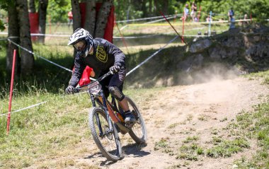 dağ bisikletçileri eylem 