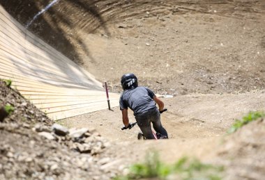 dağ bisikletçileri eylem 