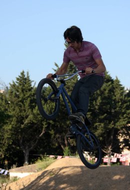 dağ bisikletçileri eylem 