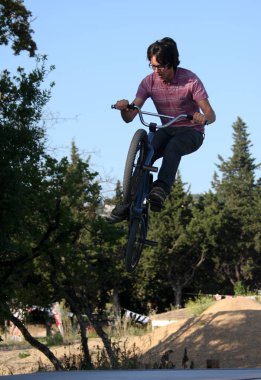 dağ bisikletçileri eylem 