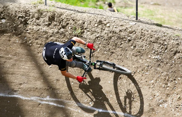 Mountainbikecyklister Aktion — Stockfoto