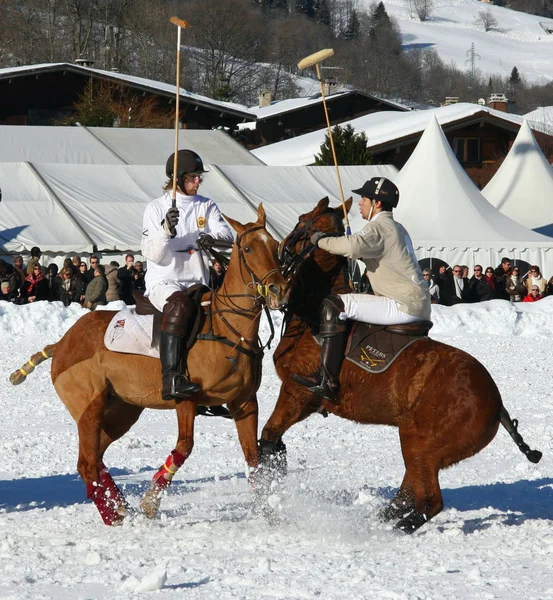Competición Invierno Polo — Foto de Stock