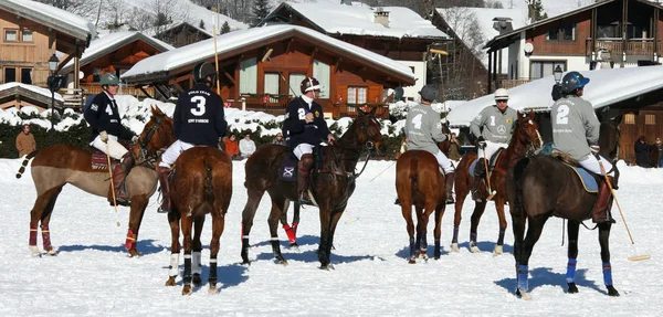 Vintern Konkurrens Polo — Stockfoto