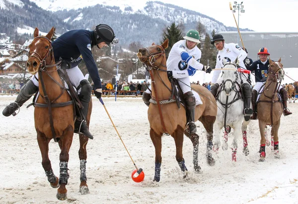 Competición Invierno Polo — Foto de Stock