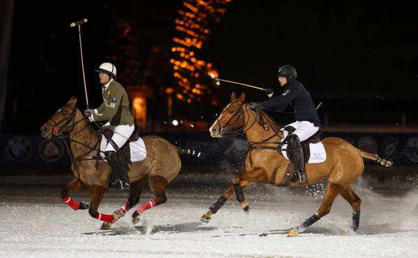 Vintern Konkurrens Polo — Stockfoto