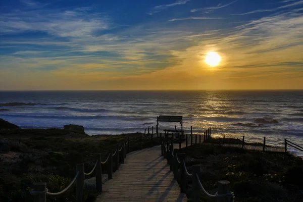 Almograve strand in Longueira — Stockfoto