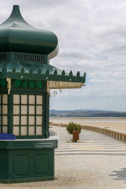 Lagoa de Obidos Içinde Foz do Arelho Portekiz