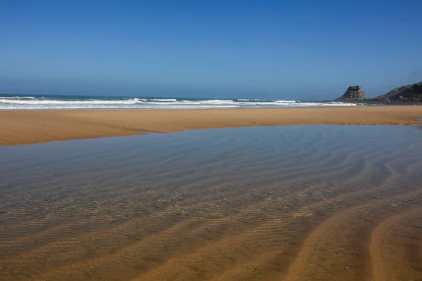 Spiaggia di Santa Rita Ribamar Portogallo — Foto Stock