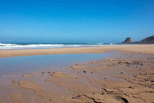 Santa Rita Beach Ribamar Portugal — Stockfoto