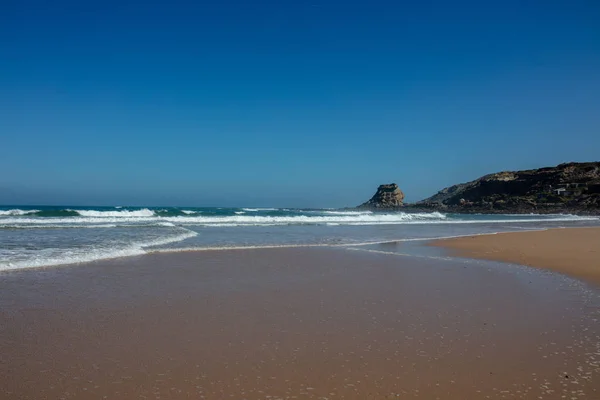 Playa de Santa Rita Ribamar Portugal —  Fotos de Stock