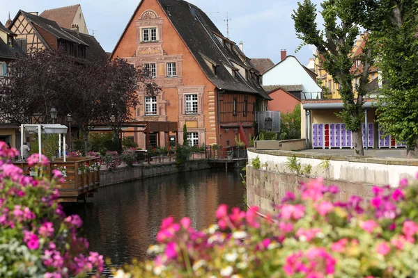 A cidade de Colmar na Alsácia França — Fotografia de Stock