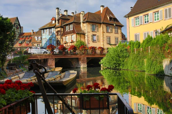 La città di Colmar in Alsazia Francia — Foto Stock