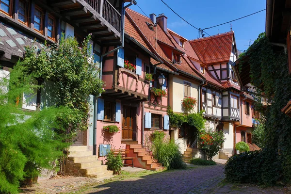 Starego miasta w Eguisheim — Zdjęcie stockowe