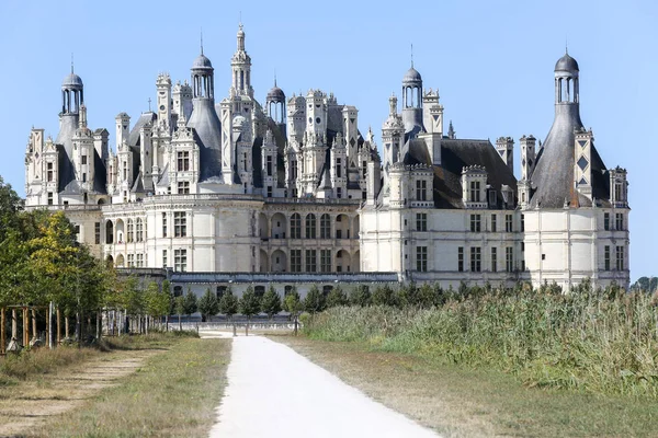 Замок Шамборд Франция — стоковое фото