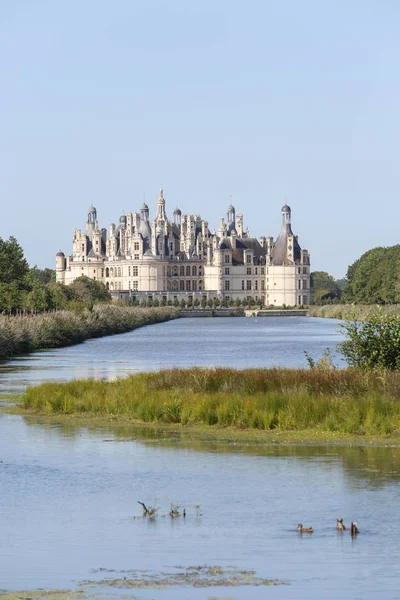 El castillo de Chambord Francia — Foto de Stock