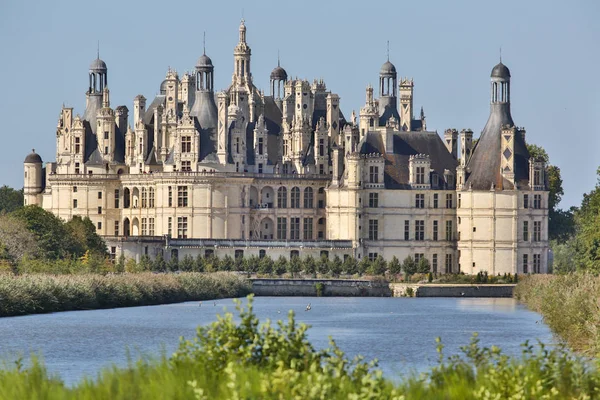 El castillo de Chambord Francia — Foto de Stock