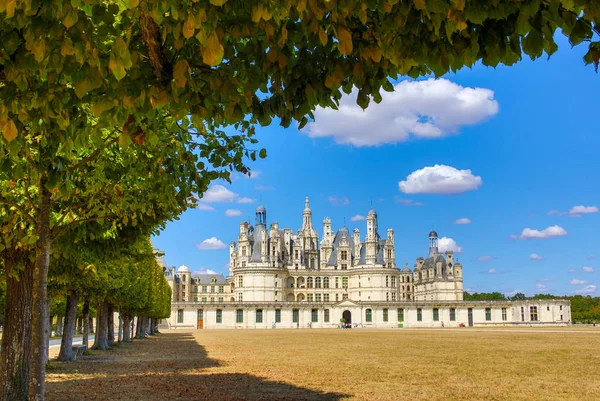 El castillo de Chambord Francia — Foto de Stock