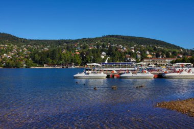 Fransa'da Gerardmer gölü