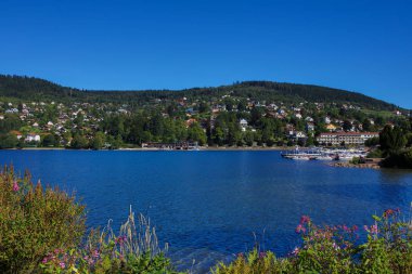 Fransa'da Gerardmer gölü