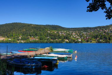 Fransa'da Gerardmer gölü