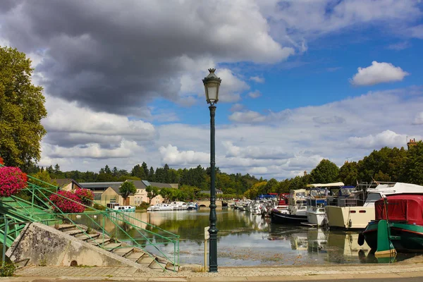 Miasto Briare Le Canal — Zdjęcie stockowe