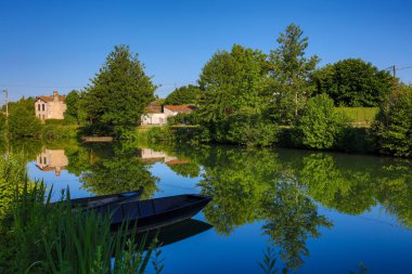 Poitevin bataklığının manzaraları