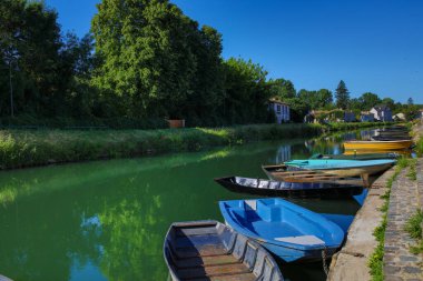 Poitevin bataklığının manzaraları