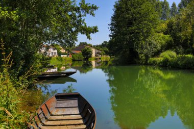 Poitevin bataklığının manzaraları