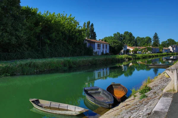 Paisajes Del Pantano Poitevin — Foto de Stock