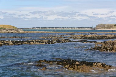Quiberon Fransa 'nın vahşi kıyıları