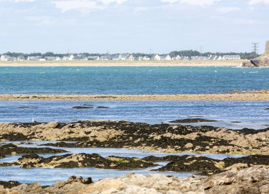 Quiberon Fransa 'nın vahşi kıyıları