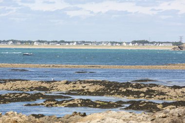Quiberon Fransa 'nın vahşi kıyıları