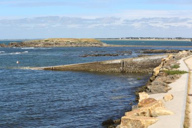 Quiberon Fransa 'nın vahşi kıyıları