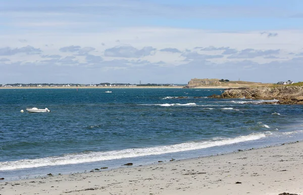 Quiberon Fransa 'nın vahşi kıyıları