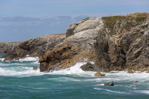 Costa Selvagem Quiberon França — Fotografia de Stock