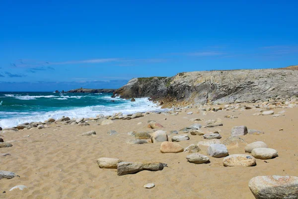 Côte Sauvage Quiberon France — Photo