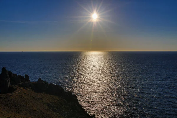 Landskap Franska Bretagne — Stockfoto